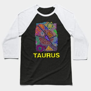 Constellation Taurus Baseball T-Shirt